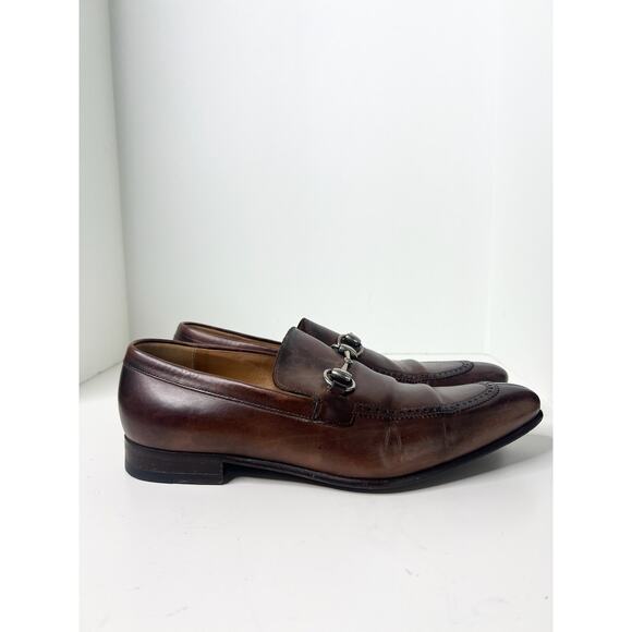 Gucci Horsebit Brown Leather Loafers, Size 6.5 main image 6